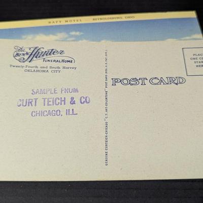 Sample Postcards From Curt Teich & Co. Chicago ILL