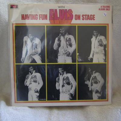 Sale Photo Thumbnail #2: Having Fun With Elvis  On Stage 