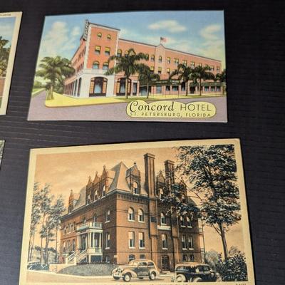 Vintage Sample Postcards From Curt Teich & Co. Chicago