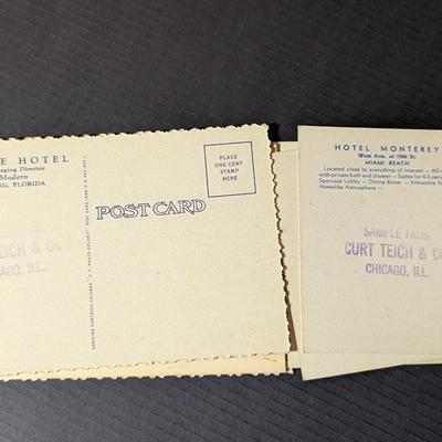 Vintage Sample Postcards From Curt Teich & Co. Chicago