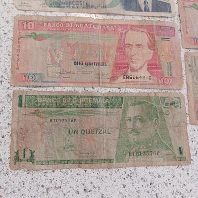 A COLLECTION OF FOREIGN CURRENCY