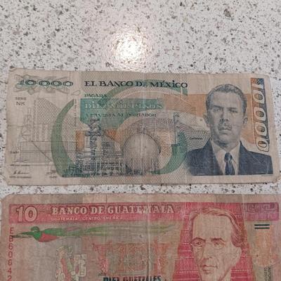 A COLLECTION OF FOREIGN CURRENCY