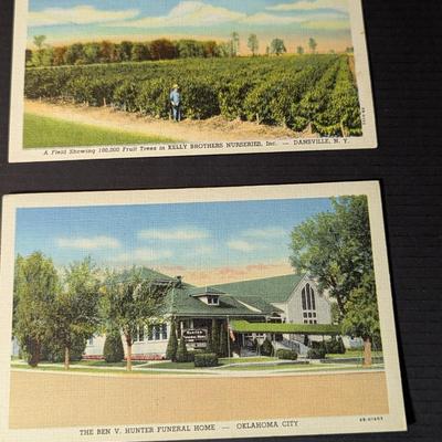 Vintage Sample Postcards From Curt Teich & Co. Chicago