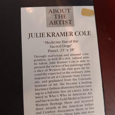 2 NATIVE AMERICAN THEMED TILE WALL HANGINGS, GLASS VASE, MARBLE BOOKEND AND WALL HUNG BIRDS