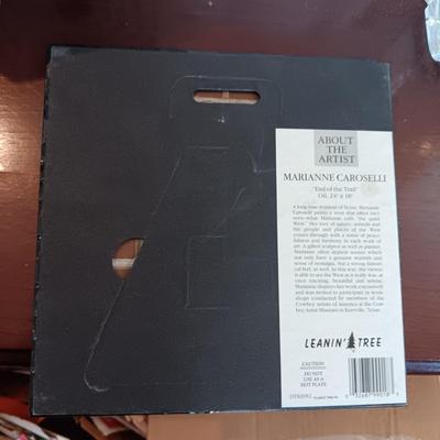 2 NATIVE AMERICAN THEMED TILE WALL HANGINGS, GLASS VASE, MARBLE BOOKEND AND WALL HUNG BIRDS