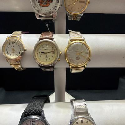 Sale Photo Thumbnail #166: Men’s Watches, Timex, Accutron , OSU, Genva