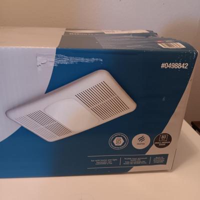 NEW BATHROOM VENTILATION FAN WITH HEATER AND LIGHT