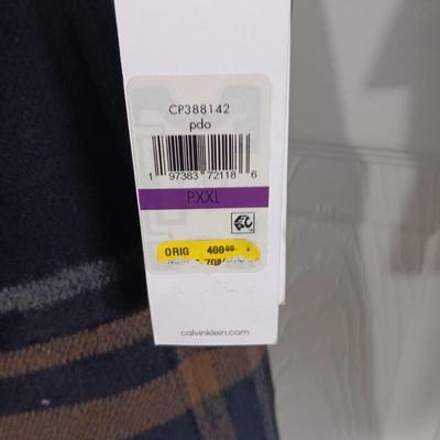 NEW LADIES CALVIN KLEIN WOOL COAT WITH SATIN LINING