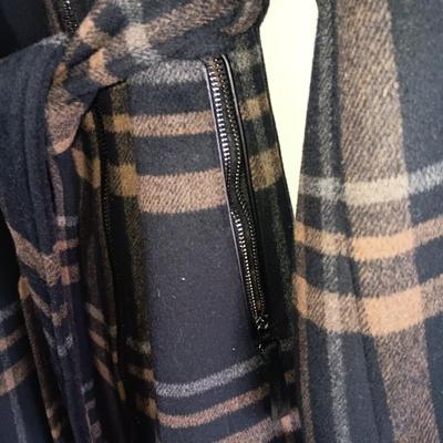 NEW LADIES CALVIN KLEIN WOOL COAT WITH SATIN LINING