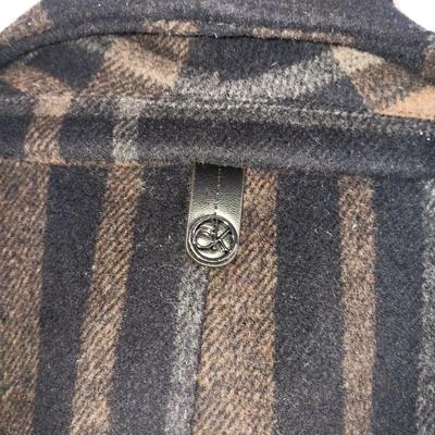 NEW LADIES CALVIN KLEIN WOOL COAT WITH SATIN LINING