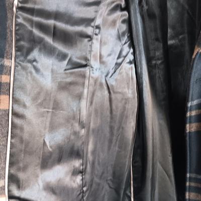 NEW LADIES CALVIN KLEIN WOOL COAT WITH SATIN LINING