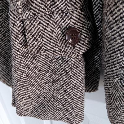 LADIES JENNIFER J JACKET WITH SATIN LINING AND WIDE COLLAR SIZE 3X