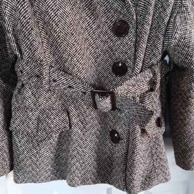 LADIES JENNIFER J JACKET WITH SATIN LINING AND WIDE COLLAR SIZE 3X