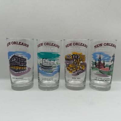 New Orleans America's Most Interesting City Glass Louisiana Mardi Gras