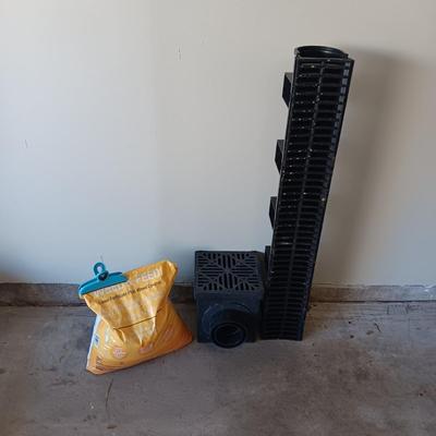 PARTIAL BAG OF WEED & FEED PLUS A IRRIGATION SYSTEM