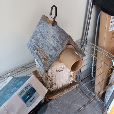 NEW HUNTER 6 ZONE STATION CONTROLLER AND A BIRDHOUSE