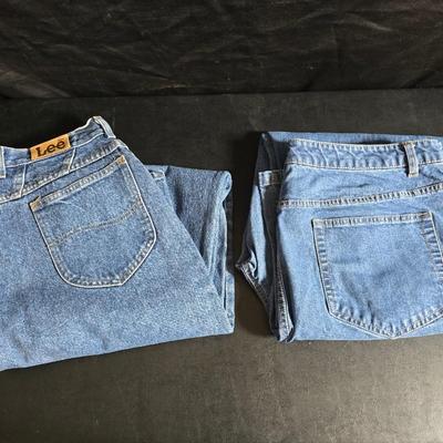 Two pair of Women's Jeans Size 16W - Lee & Appleseed