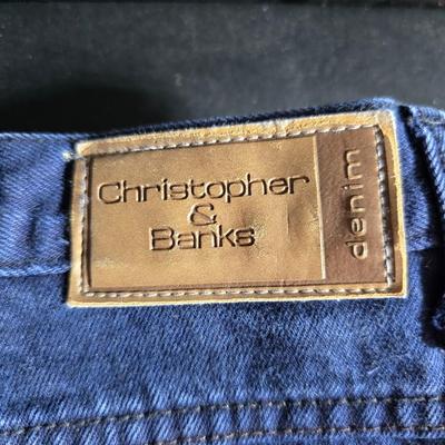 Two pairs of Women's Jeans Size 14 - Denim riders & Christopher & Banks
