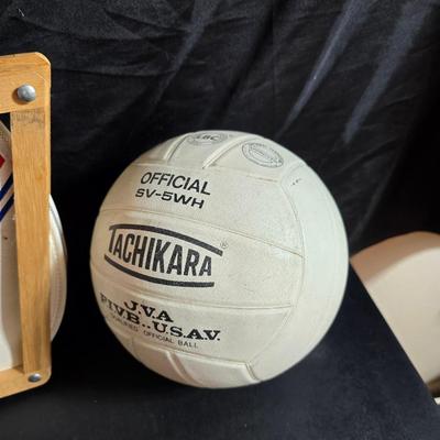 Sporting items - Volley balls - Vintage Tennis racquets - Golf balls and more
