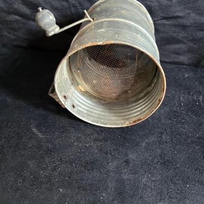 Vintage Kitchen - Molds - flour sifter - Sunflower pitcher - jars and more