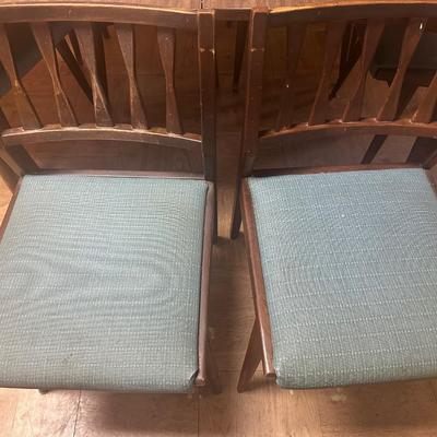 Dining Table with 6 Chairs – Danish Walnut Finish