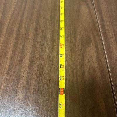 Dining Table with 6 Chairs – Danish Walnut Finish