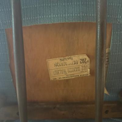 Dining Table with 6 Chairs – Danish Walnut Finish