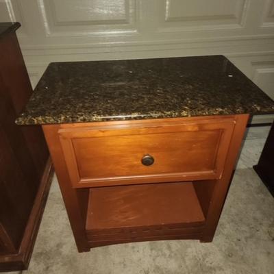 Sale Photo Thumbnail #7: Please Note: On entertainment piece granite is cracked