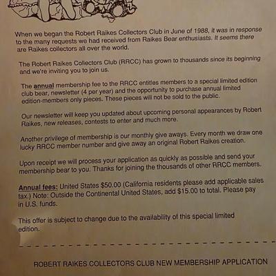 Robert Raikes Circus Collection Maurice the Ringmaster Monkey - 1994 Limited Edition Plush Figurine