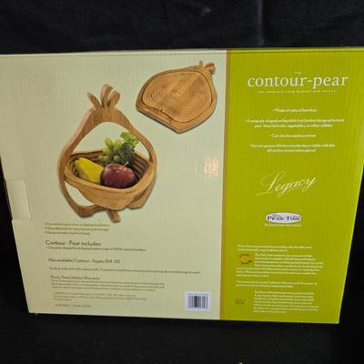 Hand-thrown terracotta or clay cooking pot with a lid - Chip and dip bowl - Wooden fruit bowl and more