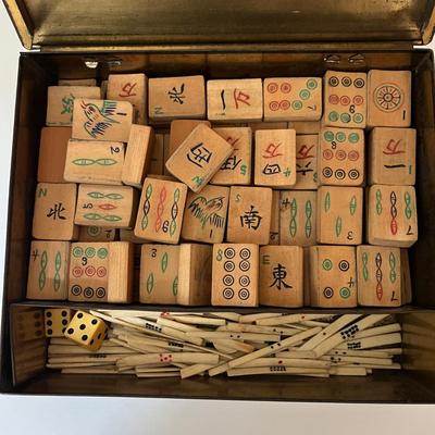 Vintage Mahjong Set (LC-BC)