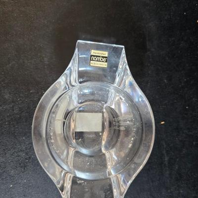 Vintage glassware - Virginia glass 1004 bell - Nambe Slovenia glass - nesting Hazel-Atlas Daisy pattern trinket dishes - and more