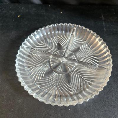 Vintage glassware - Virginia glass 1004 bell - Nambe Slovenia glass - nesting Hazel-Atlas Daisy pattern trinket dishes - and more