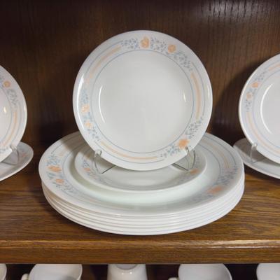 Sale Photo Thumbnail #7: Includes 6 Dinner plates measuring 10 1/4", 7 3/4" dessert plates, and 13 coffee cups