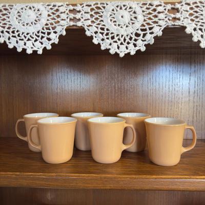 Sale Photo Thumbnail #9: Includes 6 coffee cups measuring 3 1/2"