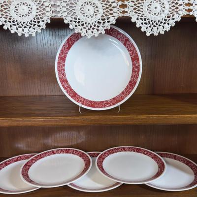 Sale Photo Thumbnail #15: Includes 6 dinner plates measuring 10 1/4"