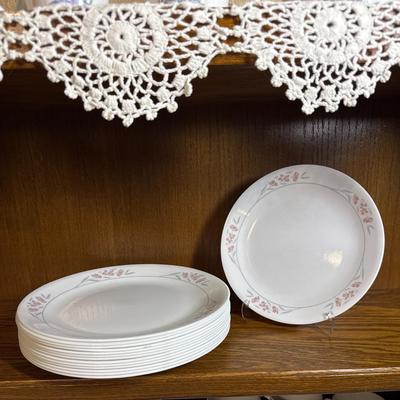 Sale Photo Thumbnail #83: Includes 13 dinner plates measuring 10 1/4" and 1 salad plate measuring 8 1/2"