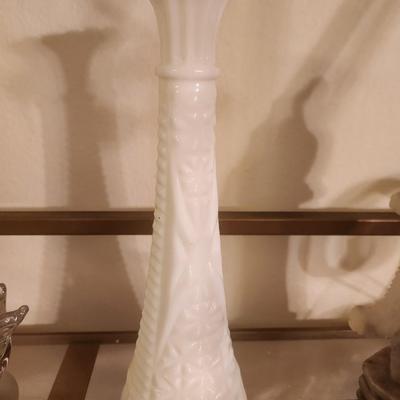 Milk Glass Vase