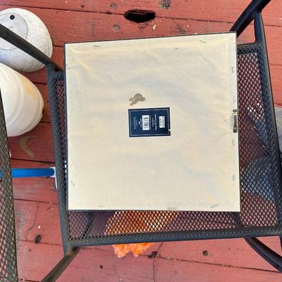 Interiors by Design Single Mat Art With Ribbon 14" x 14"