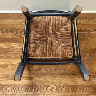 Wooden Chair & Stool With Rush Seats (LC-SF)