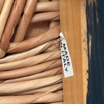 Wooden Chair & Stool With Rush Seats (LC-SF)