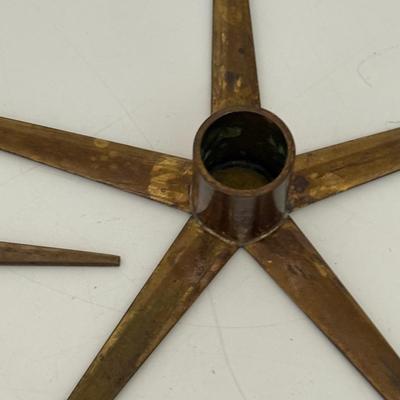 Collection of Brass Candle Holders, Letter holder, & More (LC-SF)