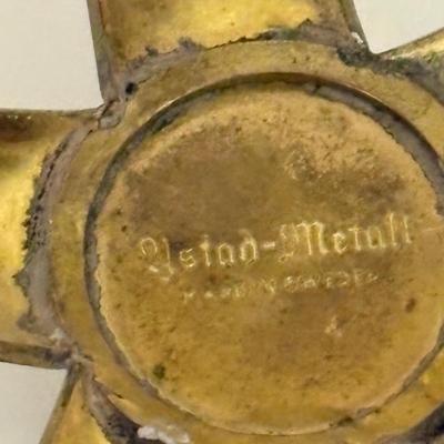 Collection of Brass Candle Holders, Letter holder, & More (LC-SF)