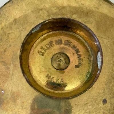 Collection of Brass Candle Holders, Letter holder, & More (LC-SF)