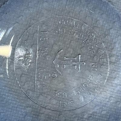 Anchor Hocking Cobalt Blue Set of 3 Mixing Bowls: (2) 1.5 Quart, (1) 2.5 Quart