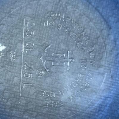 Anchor Hocking Cobalt Blue Set of 3 Mixing Bowls: (2) 1.5 Quart, (1) 2.5 Quart