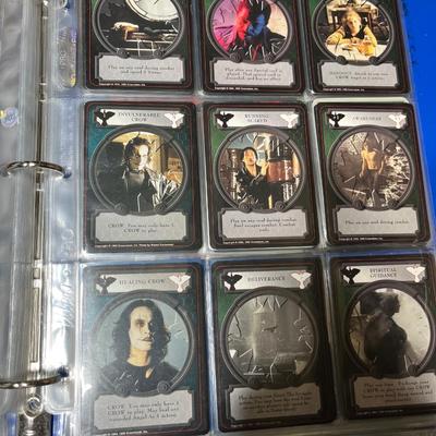 The Crow vintage TCG set
