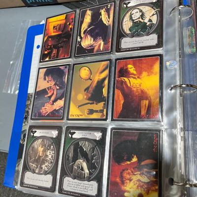 The Crow vintage TCG set