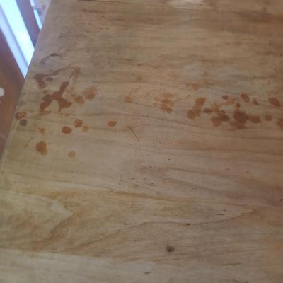 Drop leaf Harvest table Antique Salem Maple