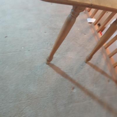 Drop leaf Harvest table Antique Salem Maple